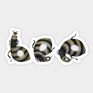 Alphabet Yoga Bee Sticker